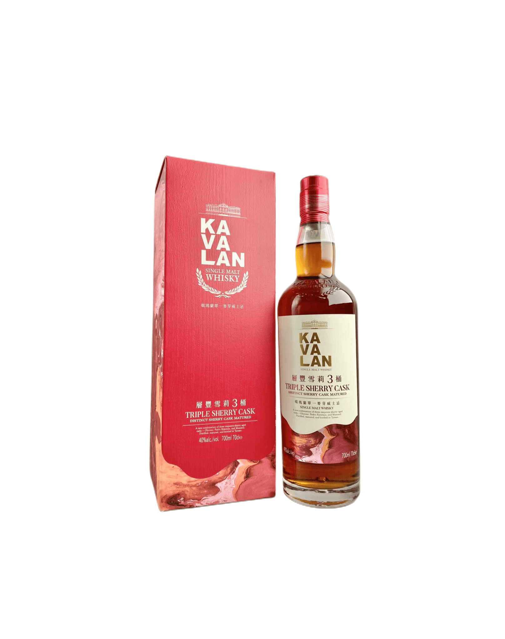 Kavalan Triple Sherry Cask Matured Single Malt Whisky 700ml | CG LIQUOR