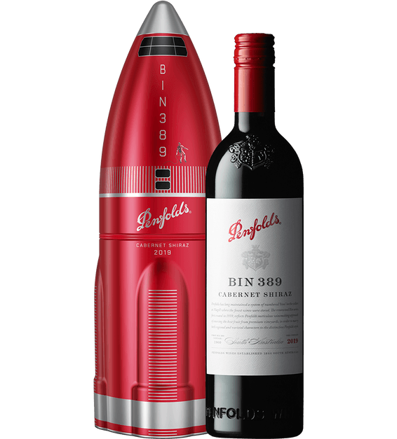 Penfolds Bin 389 Rocket Gift Box 2019 750ml | CG LIQUOR