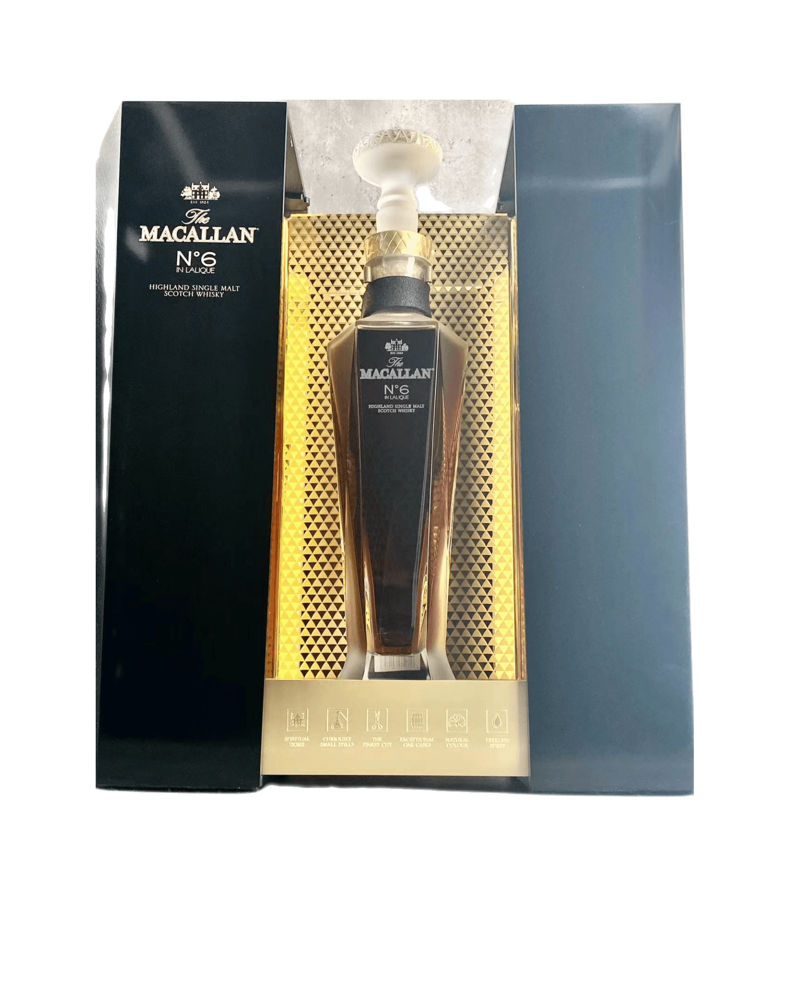 Buy The Macallan 1824 Series No. 6 in Lalique Single Malt Whisky