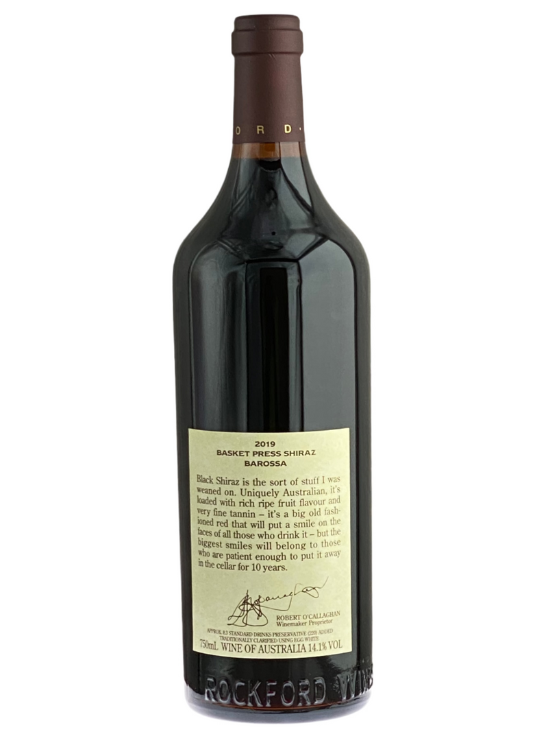 Rockford Basket Press Shiraz 2019 750ml