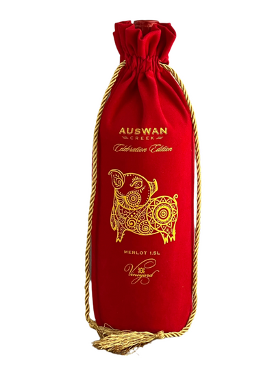 Auswan Creek Big Golden Pig Merlot 1.5L 2018