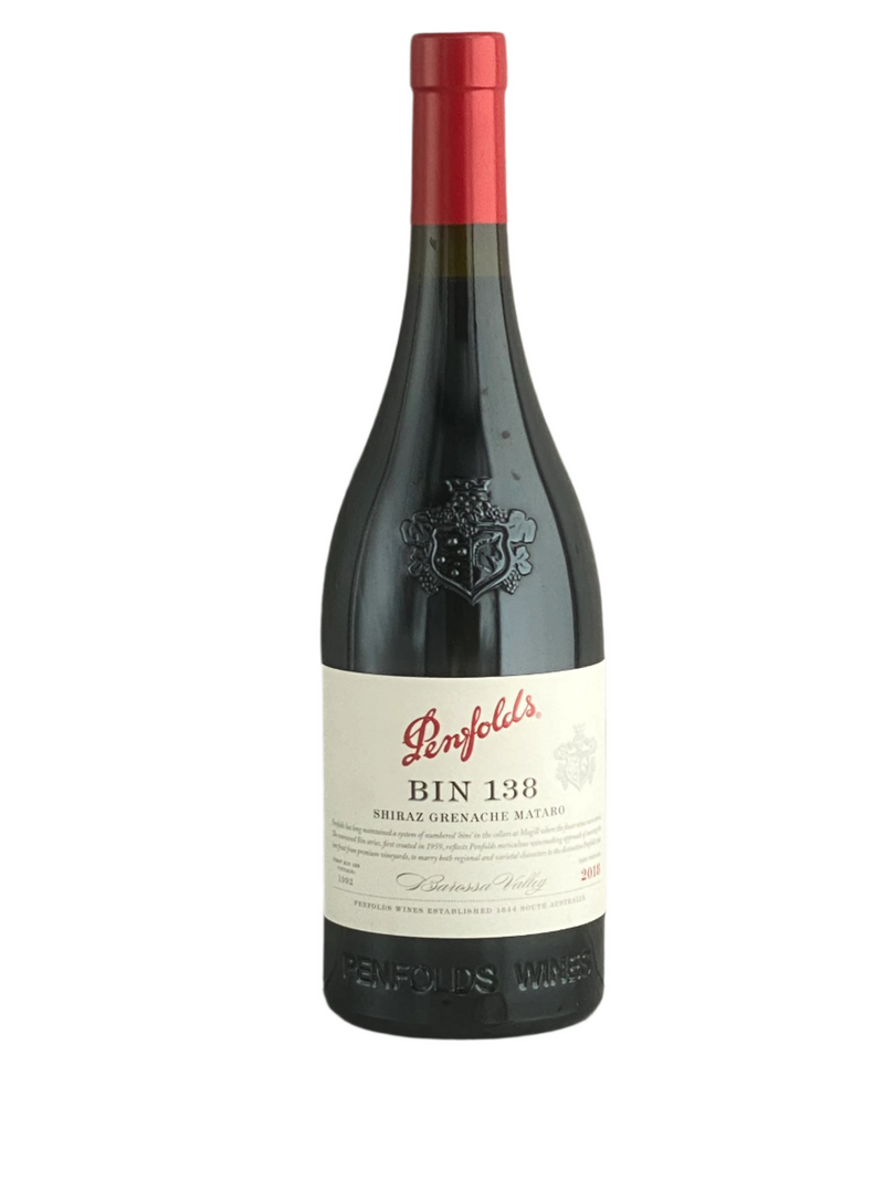 Penfolds Bin 138 Barossa Valley Shiraz Grenache Mataro 2018 750ml