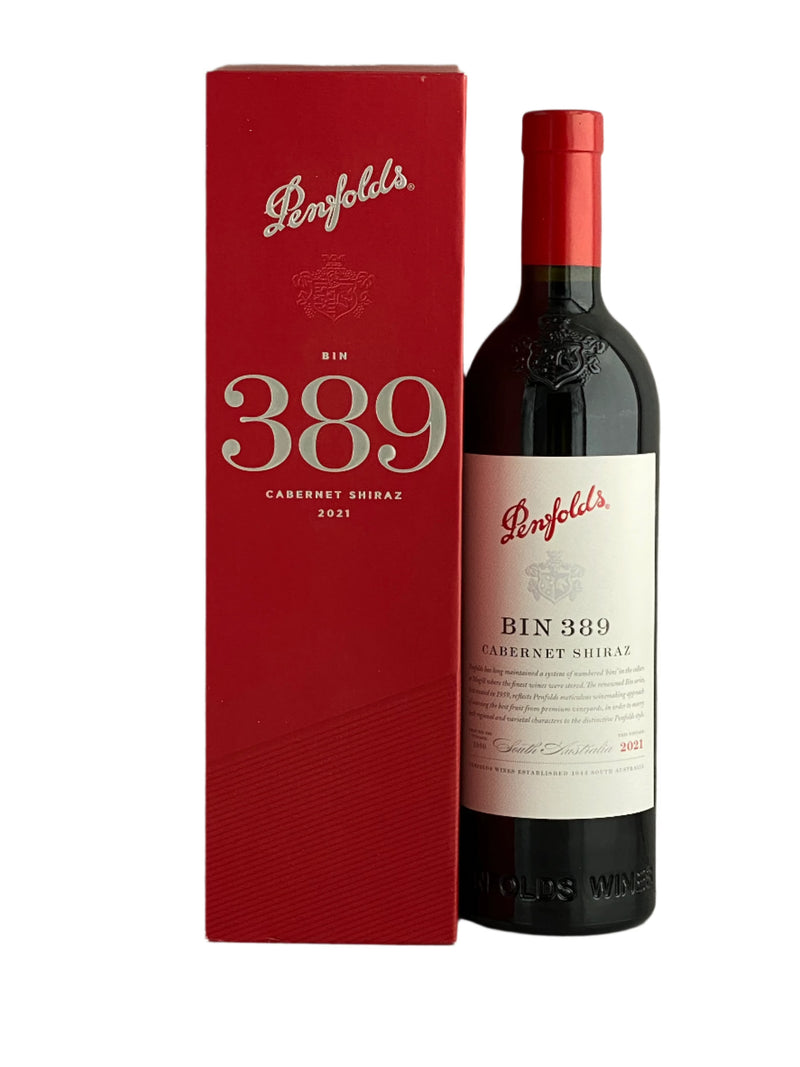 Penfolds Bin 389 Gift Box 2021 750ml – Premium Shiraz Cabernet Blend