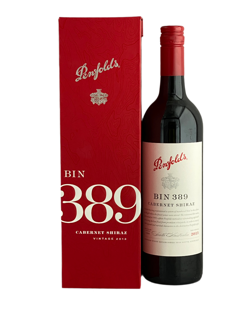 Penfolds Bin 389 Cabernet Shiraz 2013 Gift Box 750ml – Iconic Australian Red Wine