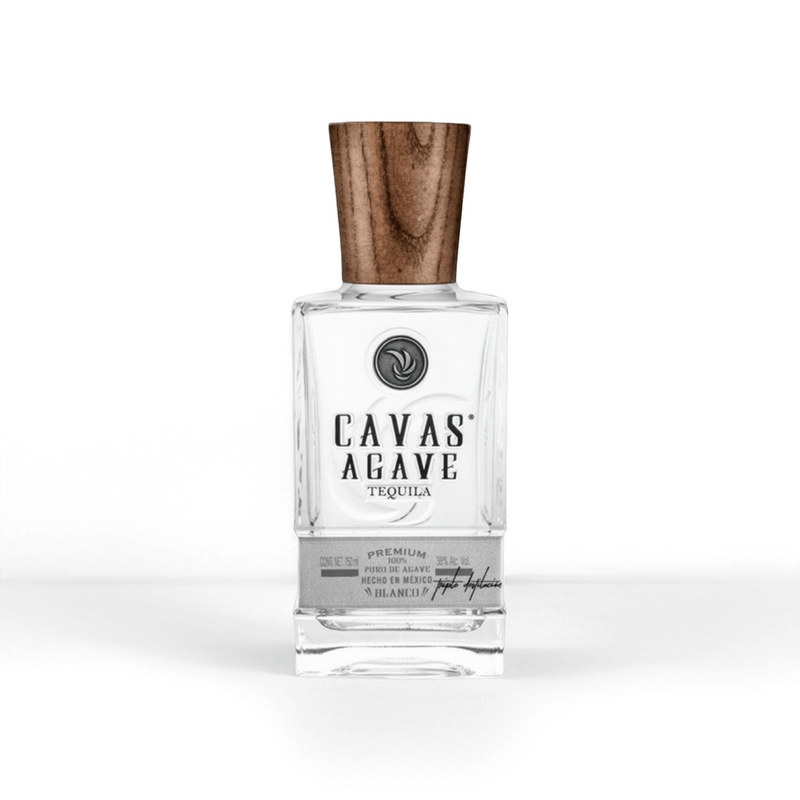 Cavas Agave Blanco Tequila 750ml Triple - Distilled Premium Spirit - CG LIQUOR
