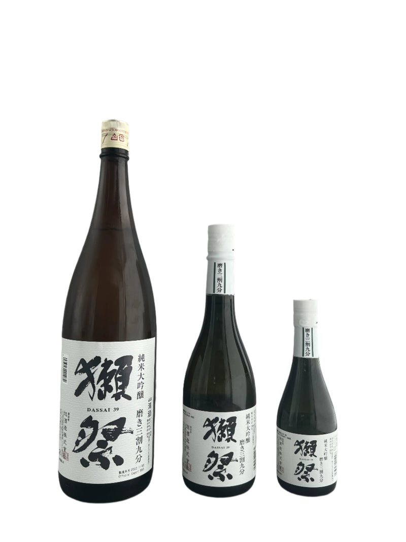 Dassai 39 Junmai Daiginjo Sake Mix Set – 300ml / 720ml / 1800ml - CG LIQUOR