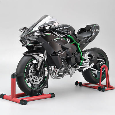Kawasaki Ninja H2 Motorcycle Model – Alloy Diecast | LED, Sound & Mist Spray | 3 Colors - CG LIQUOR