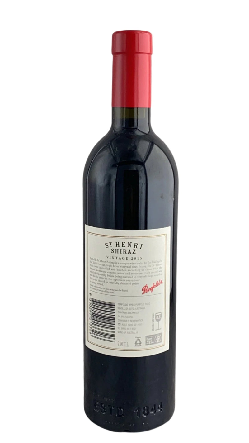 Penfolds St Henri 2015 750ml - CG LIQUOR