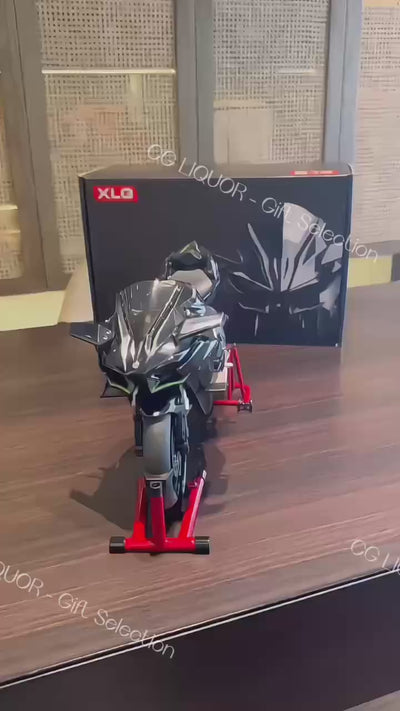 Kawasaki Ninja H2 Motorcycle Model – Alloy Diecast | LED, Sound & Mist Spray | 3 Colors