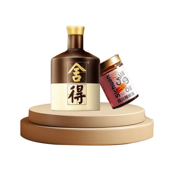 Shede Classic Baijiu & SICHUAN Chili Oil GIft Pack - CG LIQUOR
