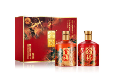 Shede Mythical Figures Gift Box (500ml x 2) 52% Alc Limited Edition - CG LIQUOR
