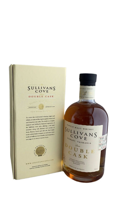 Sullivans Cove Double Cask DC30th Edition - Rare Tasmanian Single Malt Whisky - CG LIQUOR