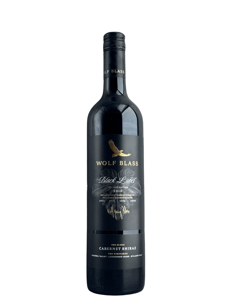 Wolf Blass Black Label Cabernet Shiraz 2018 750ml - CG LIQUOR