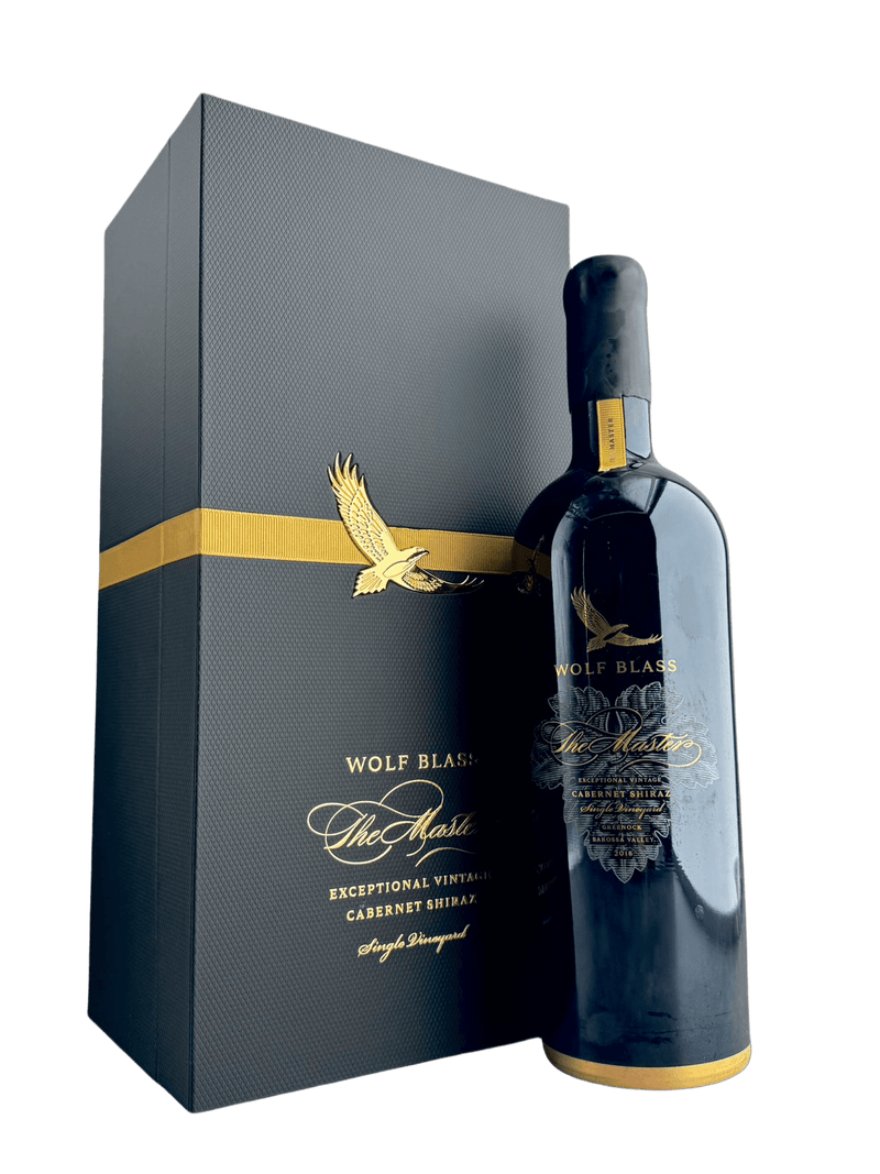 Wolf Blass The Master Cabernet Shiraz Gift Box 2018 750ml - CG LIQUOR