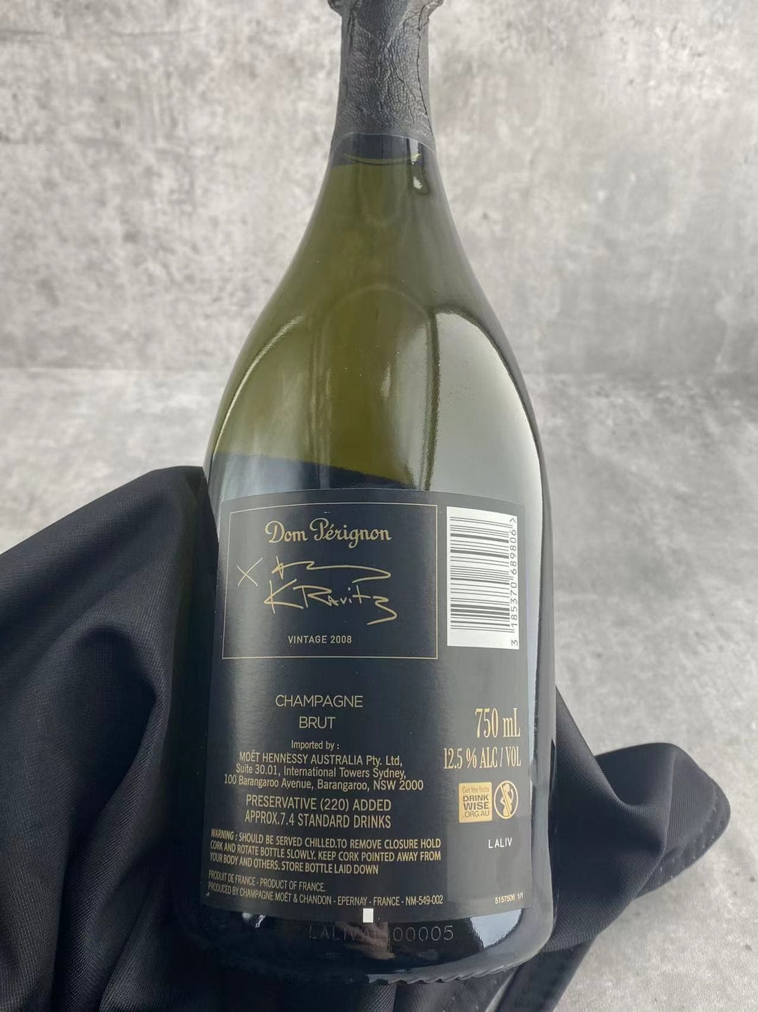 B&S】Dom Perignon Vintage 2008 Lenny Kravitz Edition Champagne