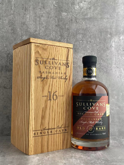 【B&S】Sullivans Cove American Oak Second Fill 16 Years 700ml TD0047 (Bottle 180 of 436) ID:014 - CG Liquor