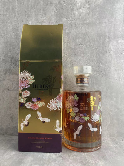 【B&S】Suntory Hibiki 17 Years Old Kacho Fugetsu Limited Edition Japanese Blended Whisky 700ml 43%Alc ID:023 - CG LIQUOR