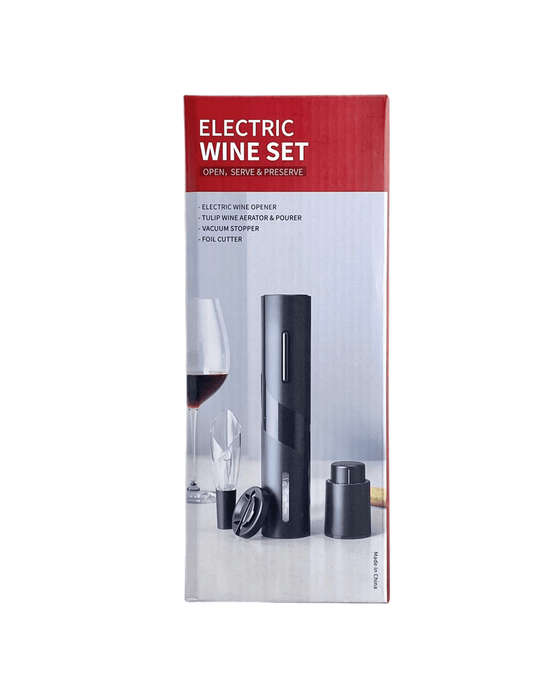 Electric Wine Opener Set - CG Liquor