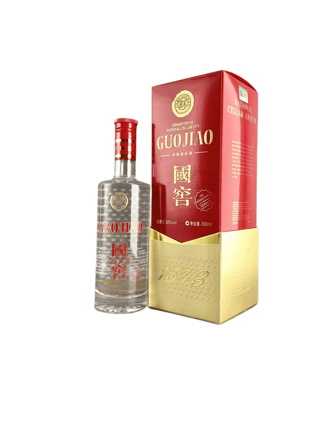 GUOJIAO 焼酎 52% 500ml 1573 Guojiao 1573 500ml 52% ABV | CG LIQUOR