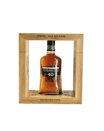 Highland Park 40 Years Old Spring 2019 Release Single Malt Scotch Whisky 700ml - CG Liquor