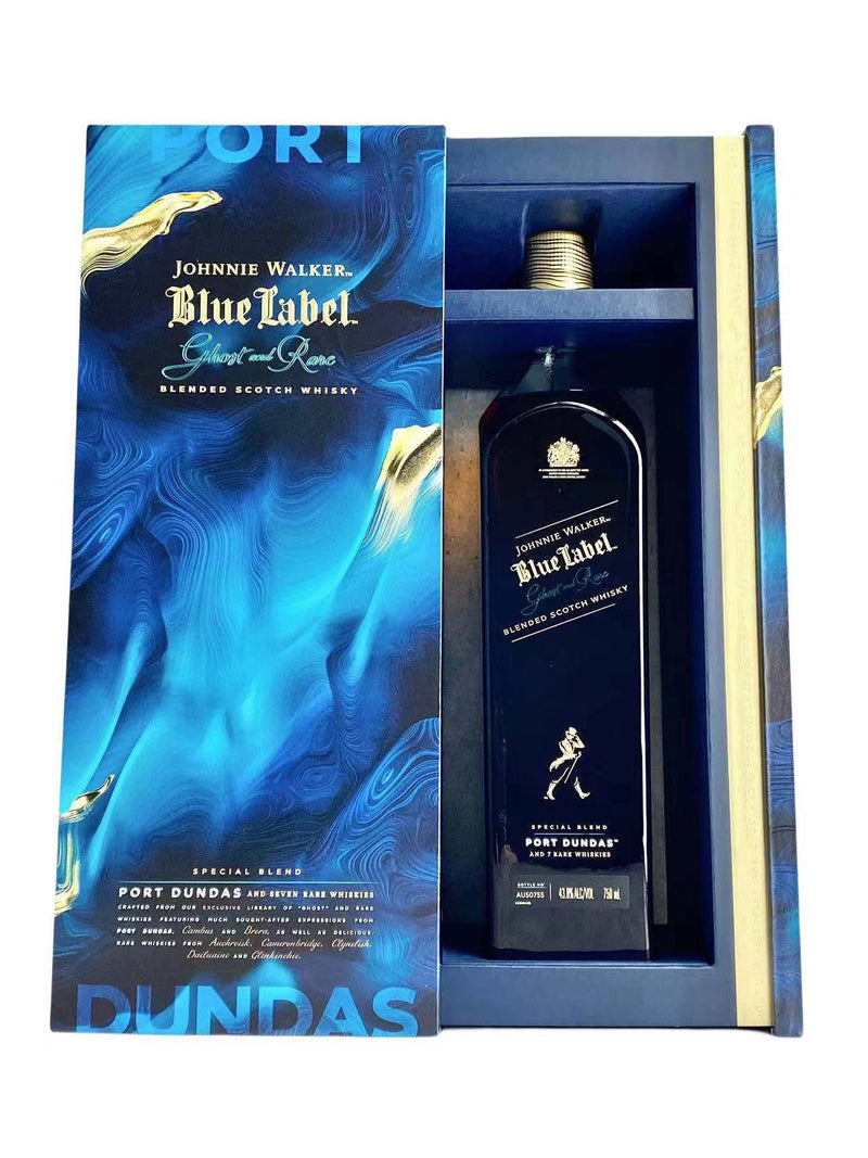 Johnnie Walker Blue Label Ghost And Rare Port Dundas 750ml - CG LIQUOR