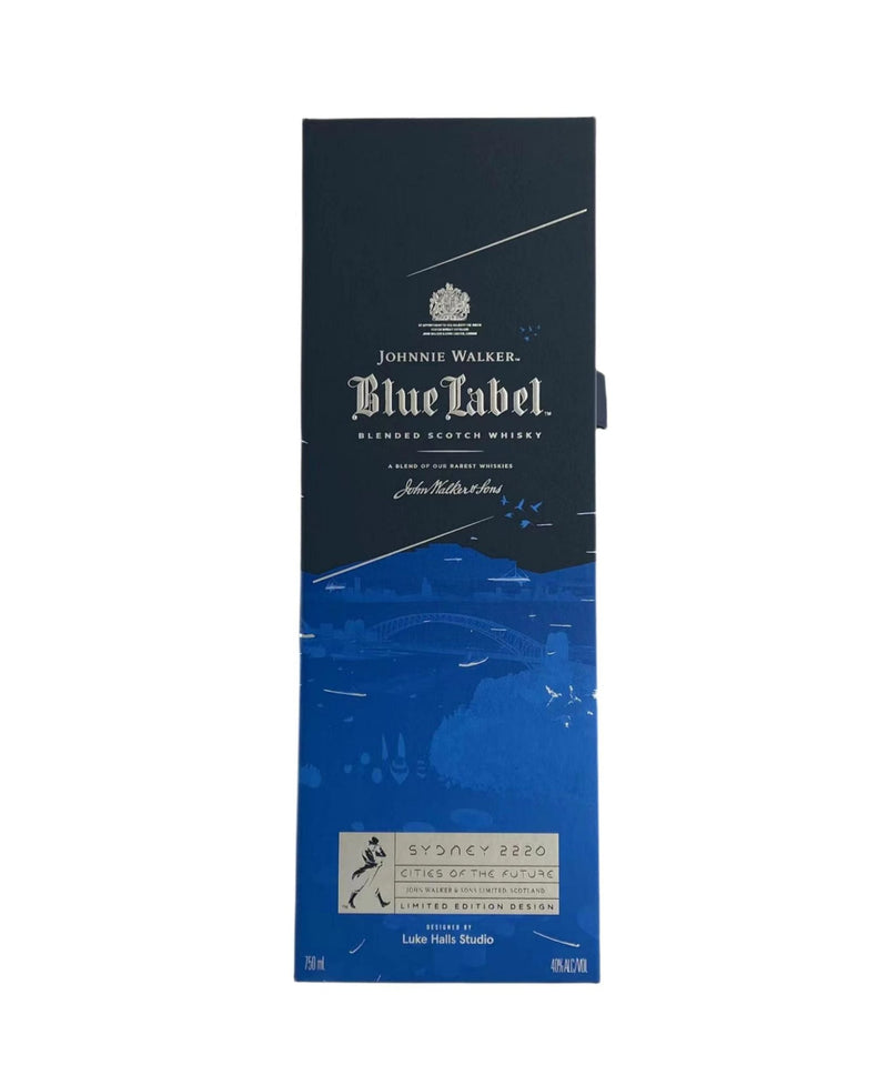 Johnnie Walker Blue Label Sydney 2220 Cities Of The Future Limited Edition 750mL - CG LIQUOR
