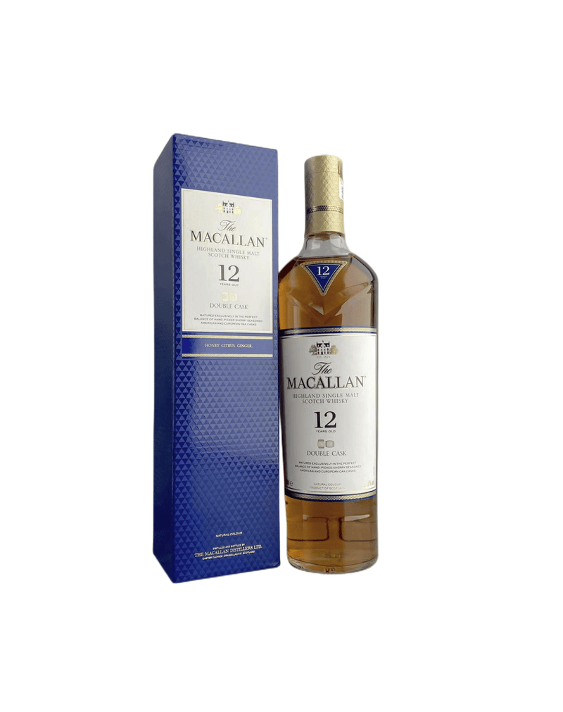 The Macallan 12 Years Old Double Cask Single Malt Whisky 700ml - CG Liquor