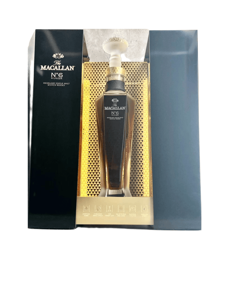 The Macallan No 6 Decanter Single Malt Whisky 700ml - CG Liquor
